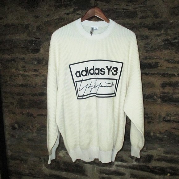 Y-3 Other - Men's Logo Tech Knit Crew Sweater - Slze Large